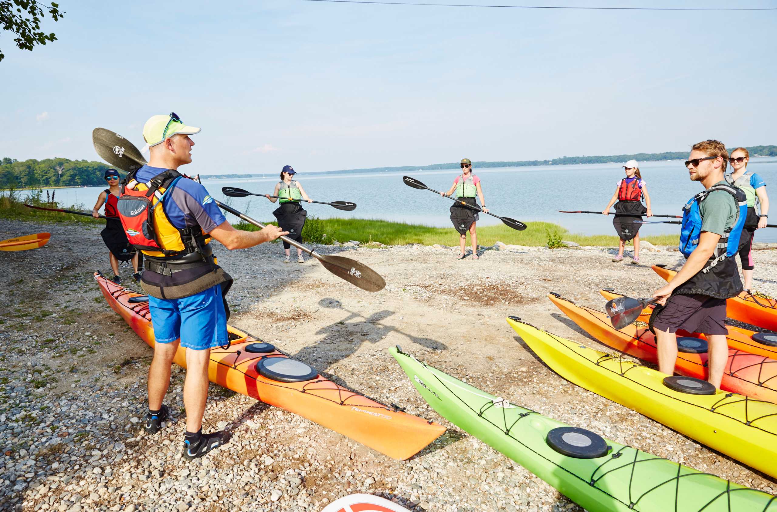 Maine Guided Kayak Tour, Solo Kayak