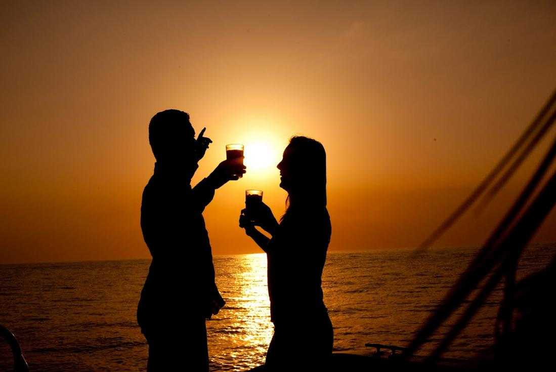 Sunset catamaran cruise in Antigua