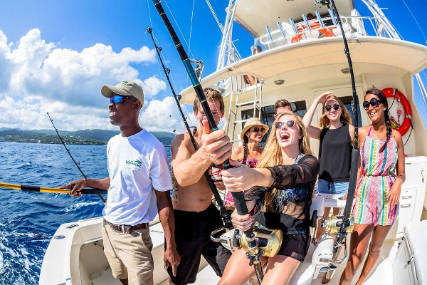 Deep Sea Fishing St. Lucia - Island Routes