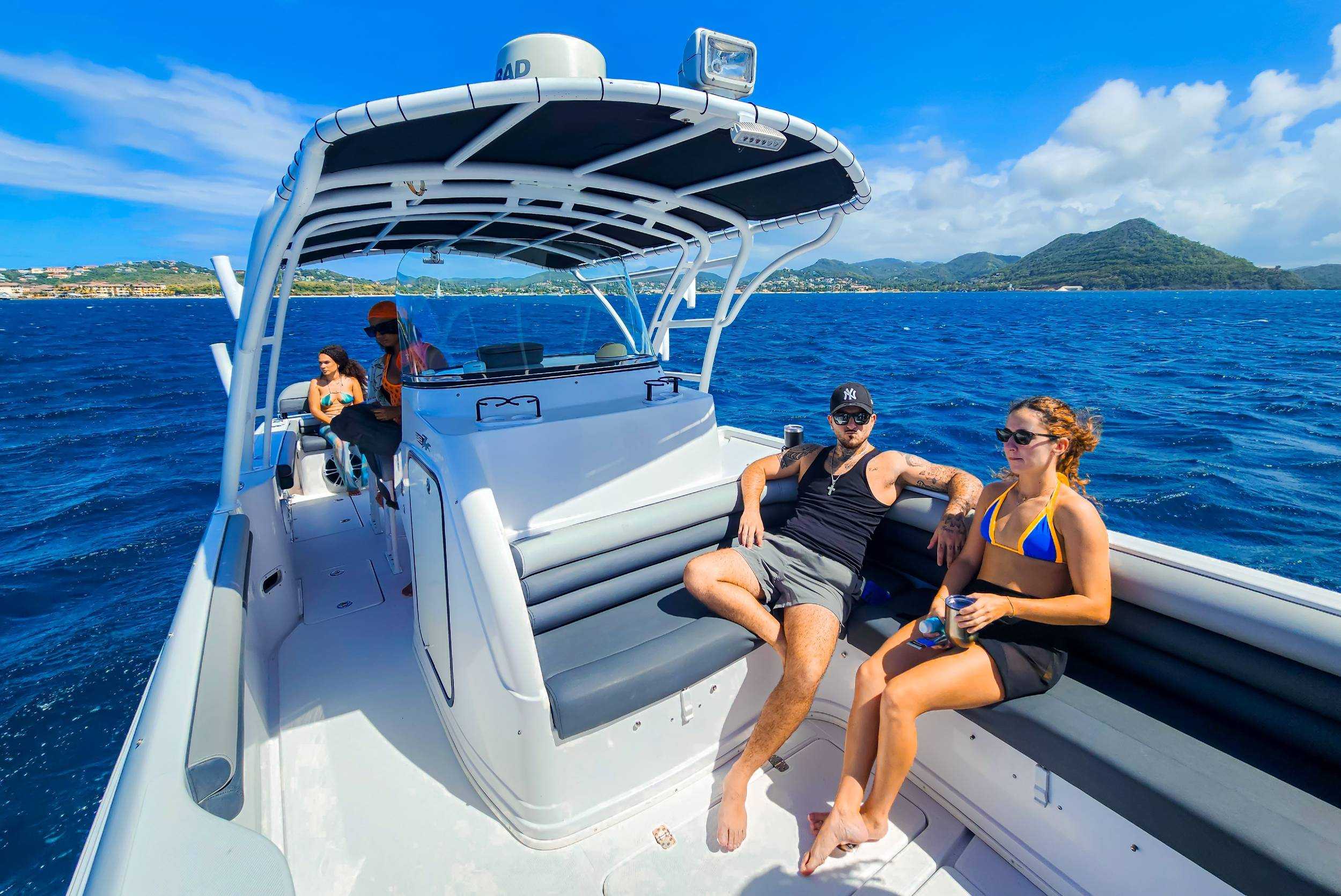 Saint Lucia Luxury Speedboat Charter – photo 1 of 7