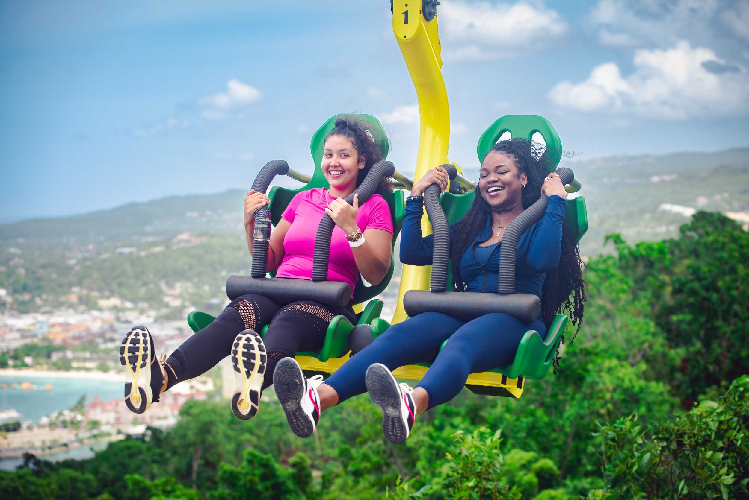 Jamaica Sky Explorer, Bobsled-Raggamuffin, E-ATV & Dunn’s River Falls ...