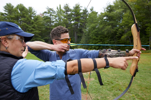 Archery lessons clearance