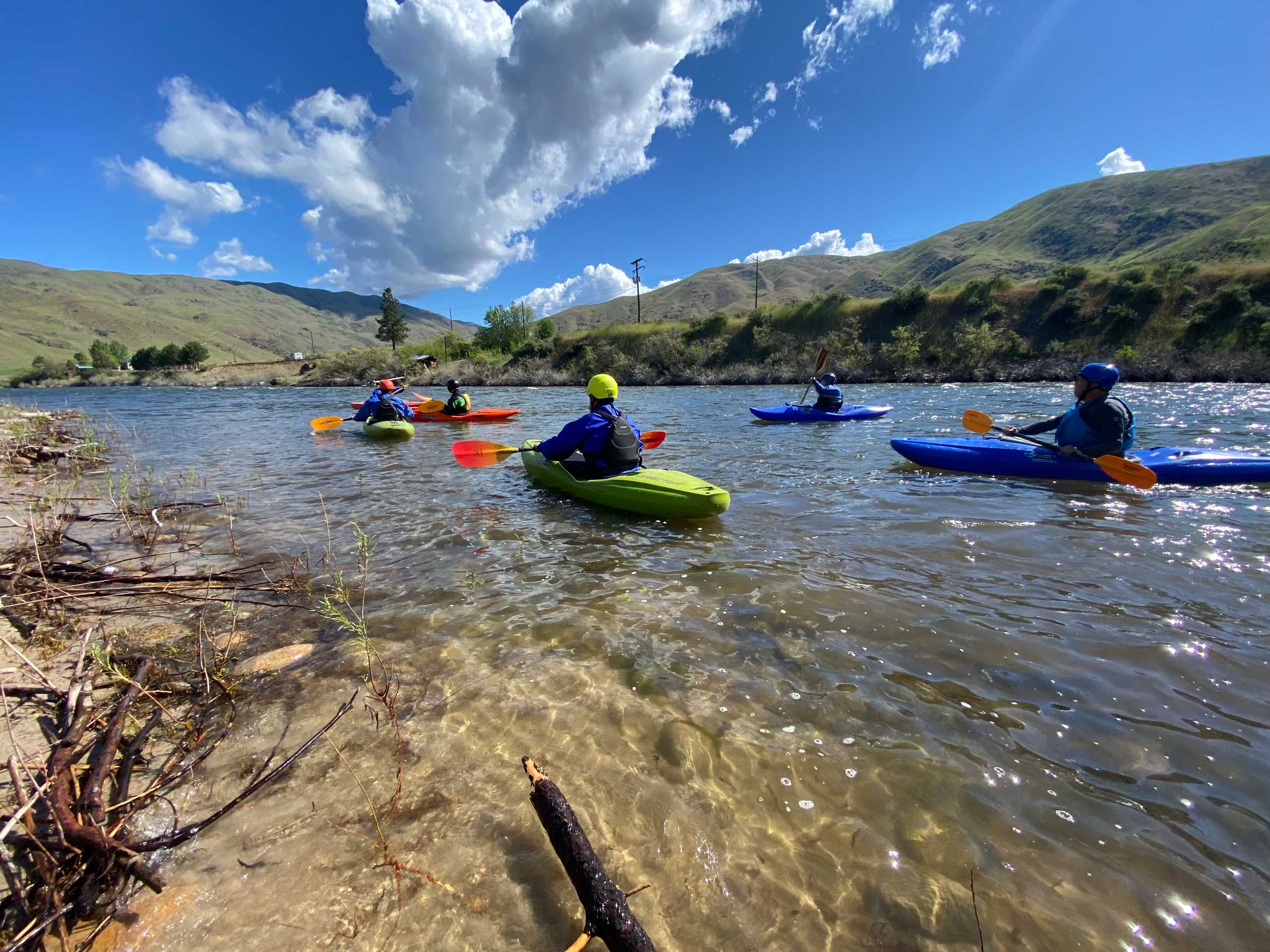 Kayak Class Introduction to Whitewater Kayaking