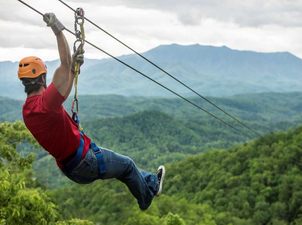 Legacy Mountain Zipline in Pigeon
