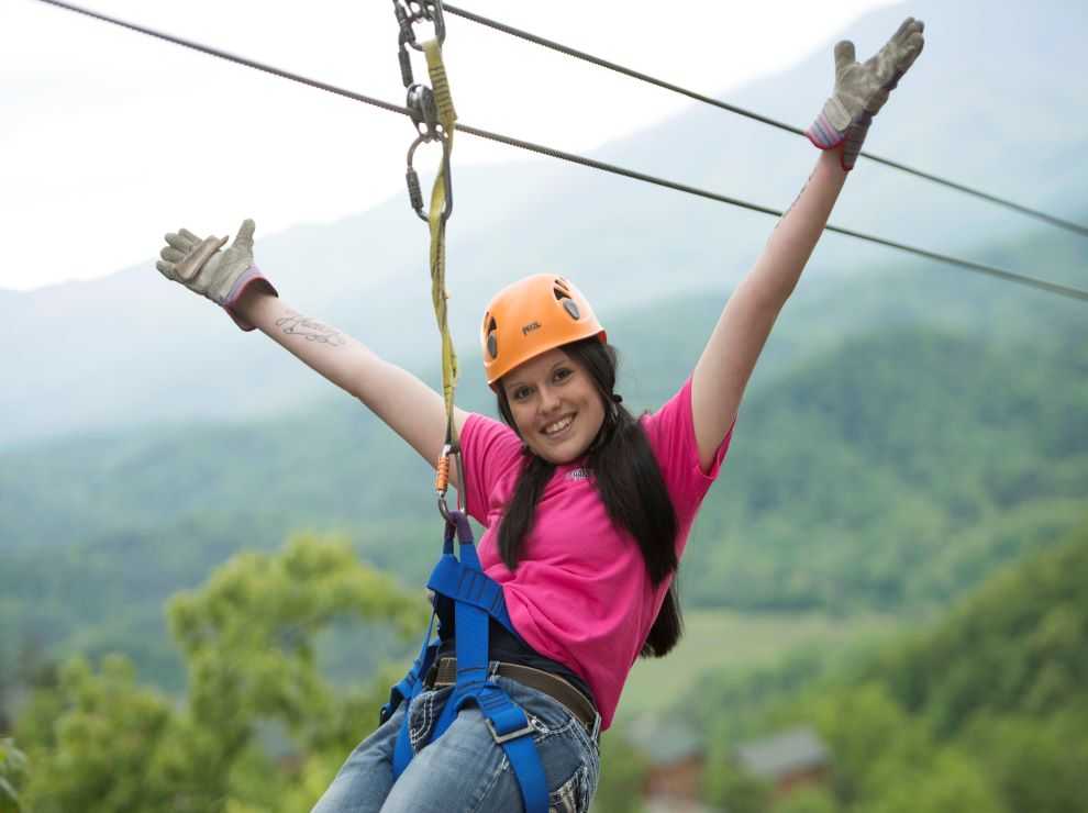 Legacy Mountain Zipline in Pigeon