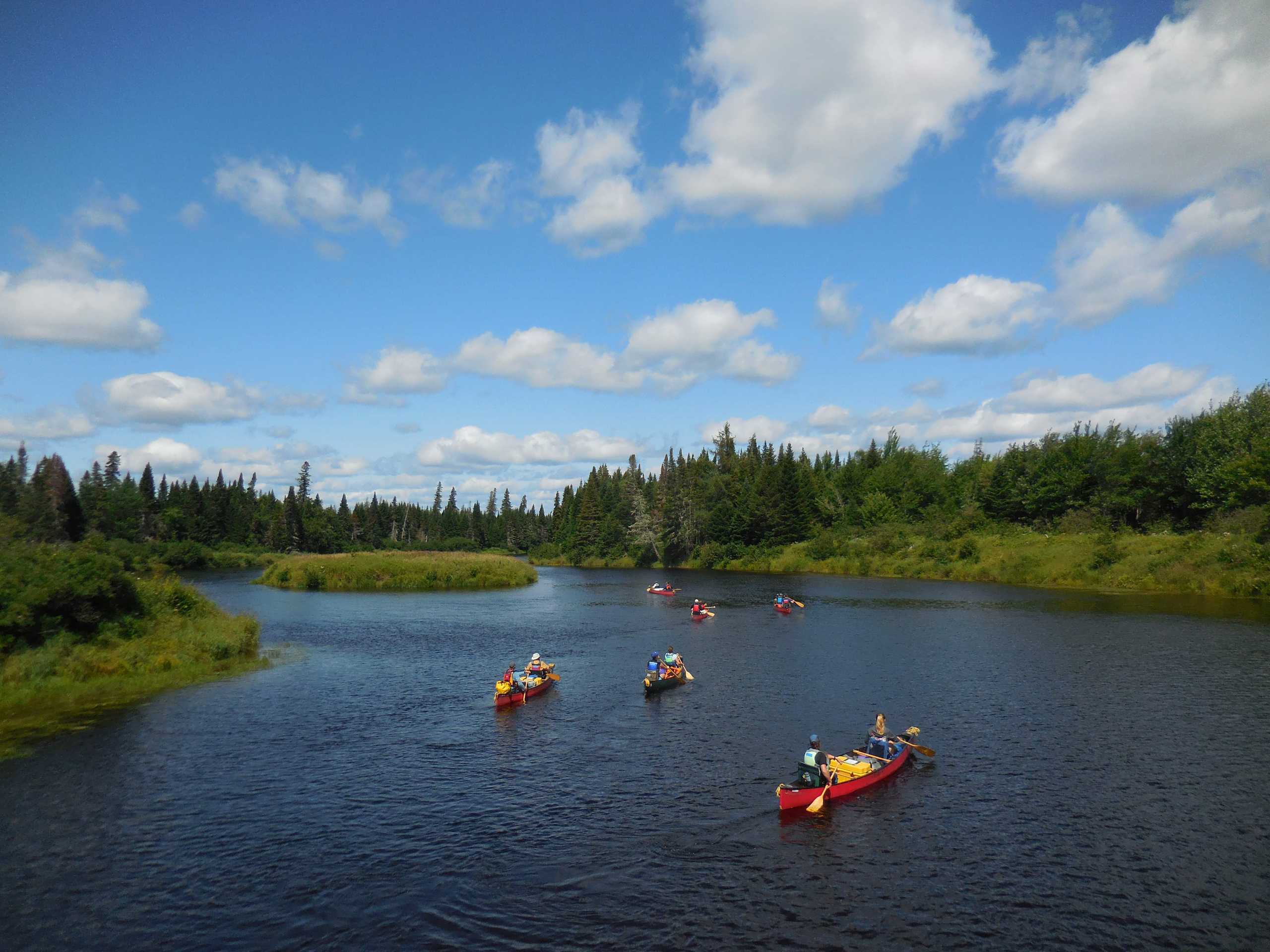 West Branch Penobscot River Canoe Trip