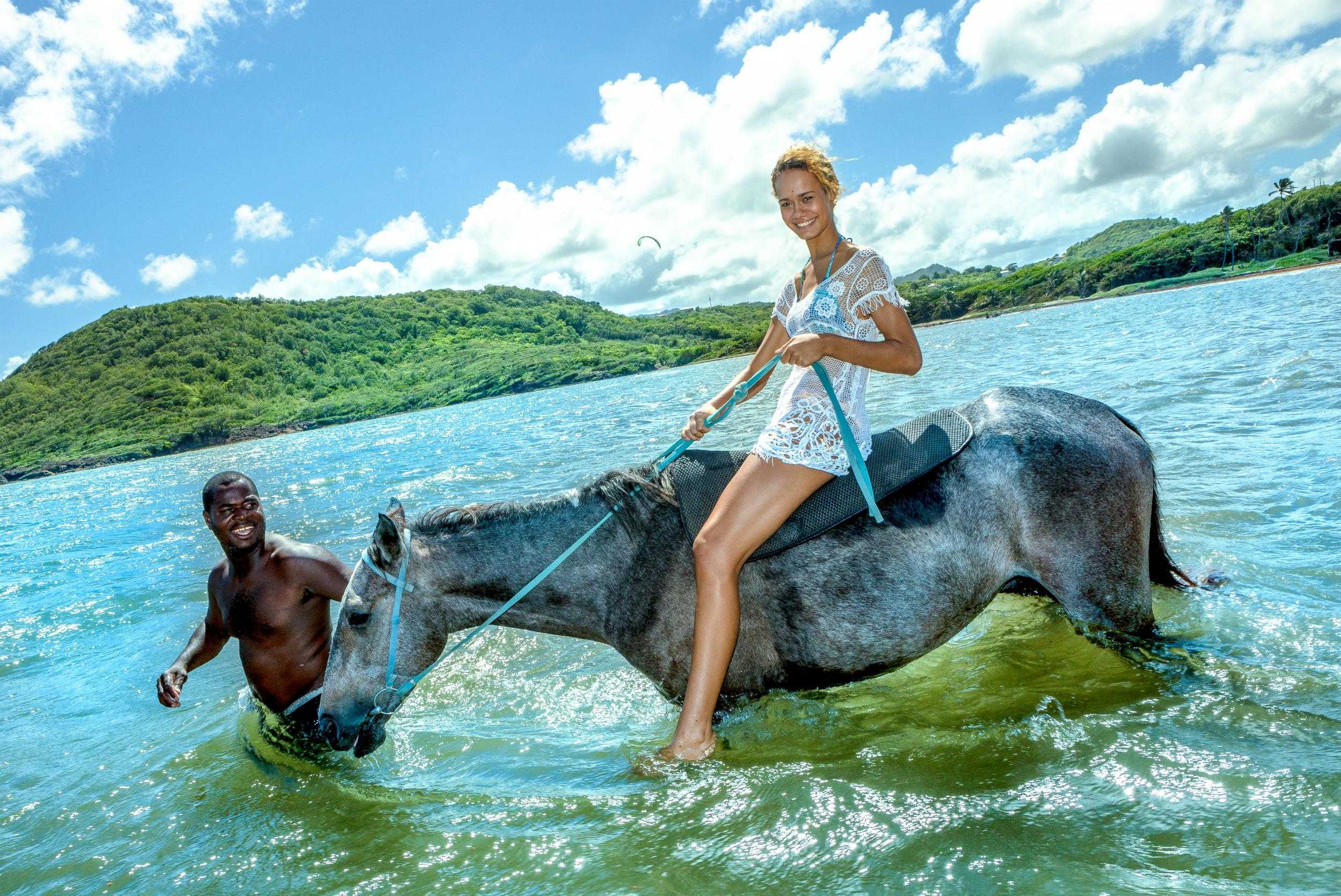 Private Horseback Beach Ride St. Lucia – photo 4 of 5