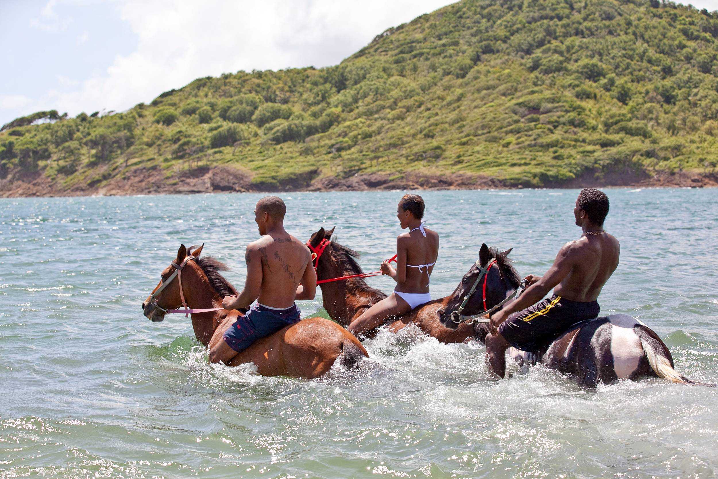 Private Horseback Beach Ride St. Lucia – photo 3 of 5