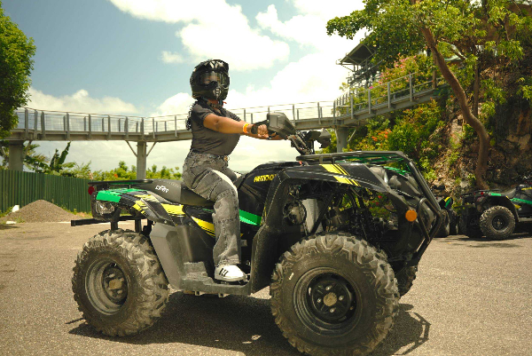 Jamaica Sky Explorer, Zipline, E-ATV & Dunn’s River Falls Experience